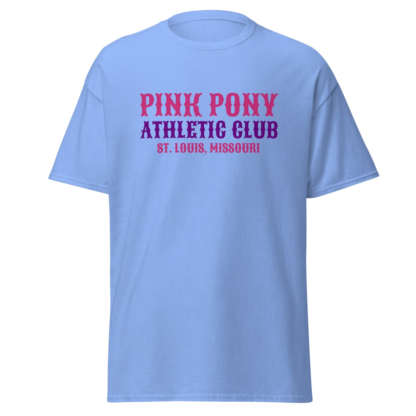 Classic | T-Shirt | Pink Pony Athletic Club | Athletic Wordmark Logo
