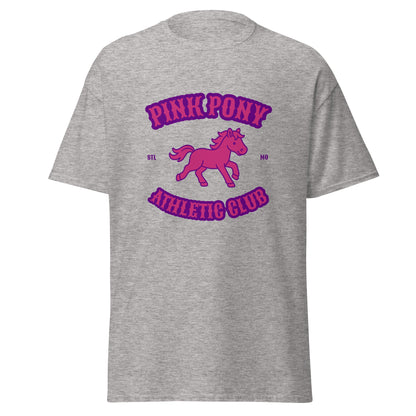 Classic | T-Shirt | Pink Pony Athletic Club | Crest Logo