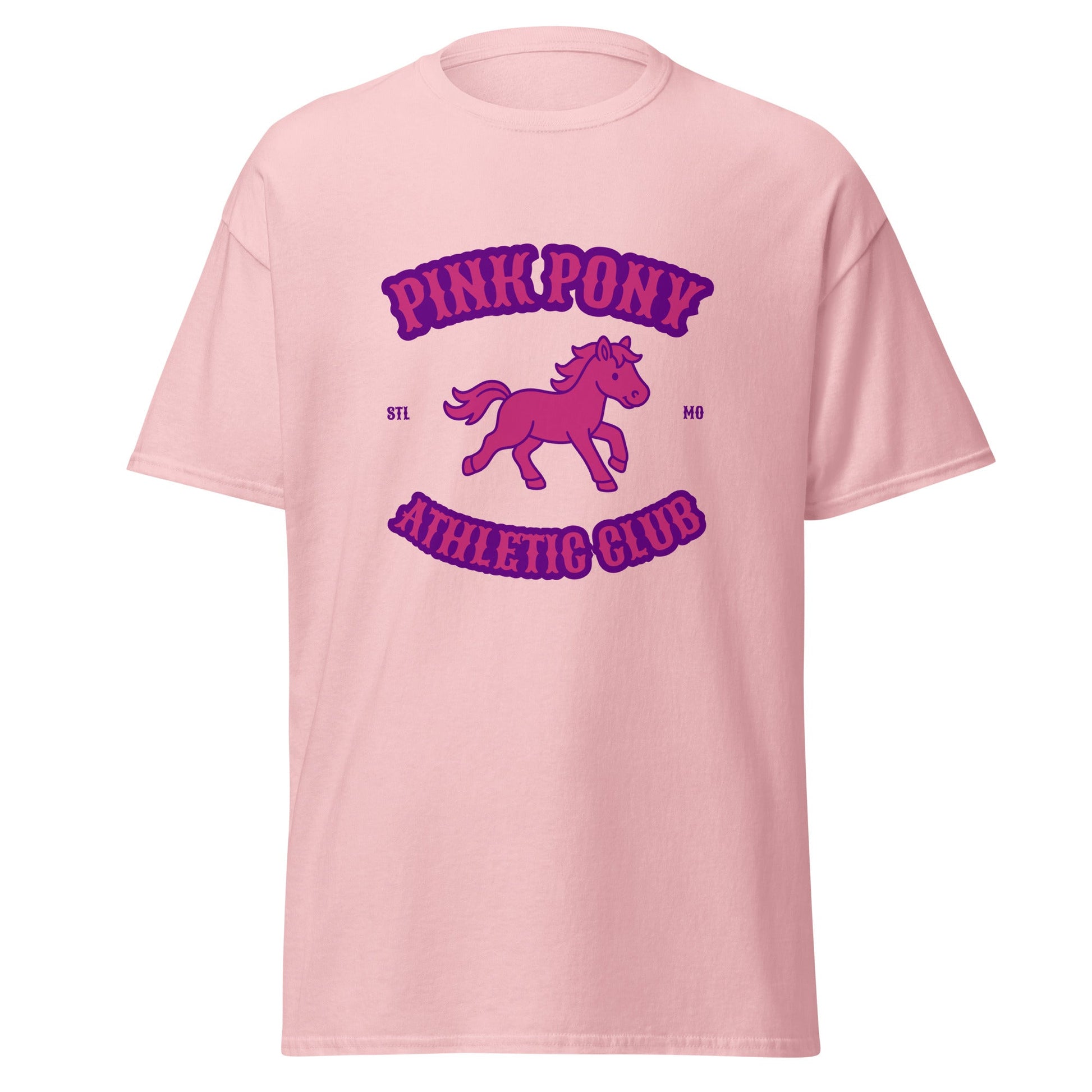 Classic | T-Shirt | Pink Pony Athletic Club | Crest Logo