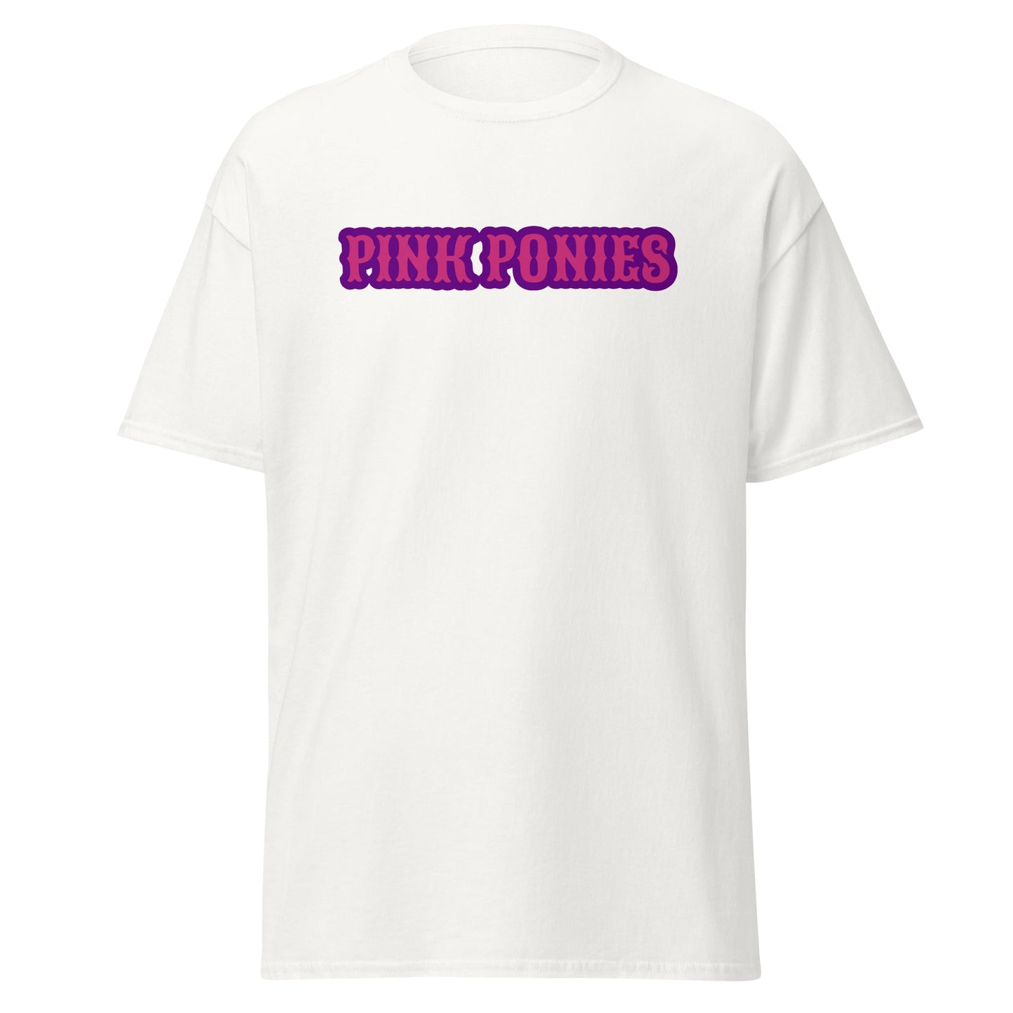 Classic | T-Shirt | Pink Pony Athletic Club | Script Logo