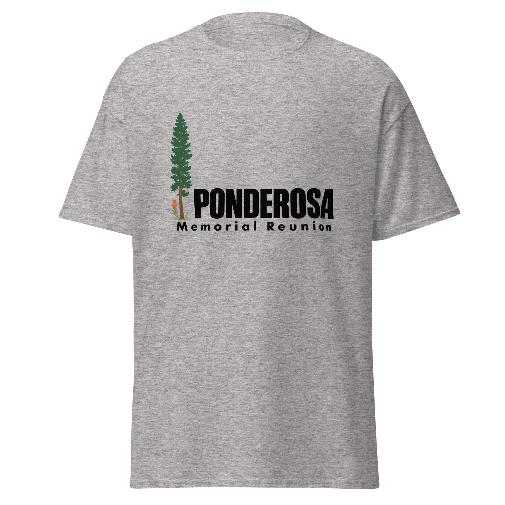 Classic | T-Shirt | ponderosa reunion | Memorial Logo