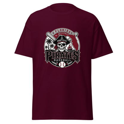 Classic | T-Shirt | Port City Pirates | Emblem Logo