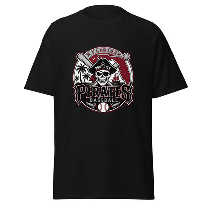 Classic | T-Shirt | Port City Pirates | Emblem Logo