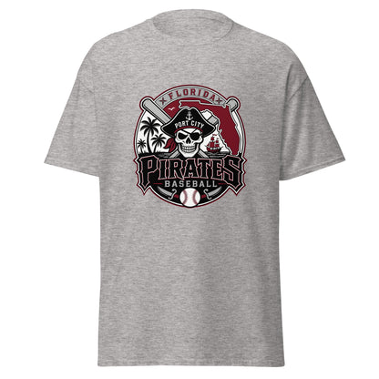 Classic | T-Shirt | Port City Pirates | Emblem Logo