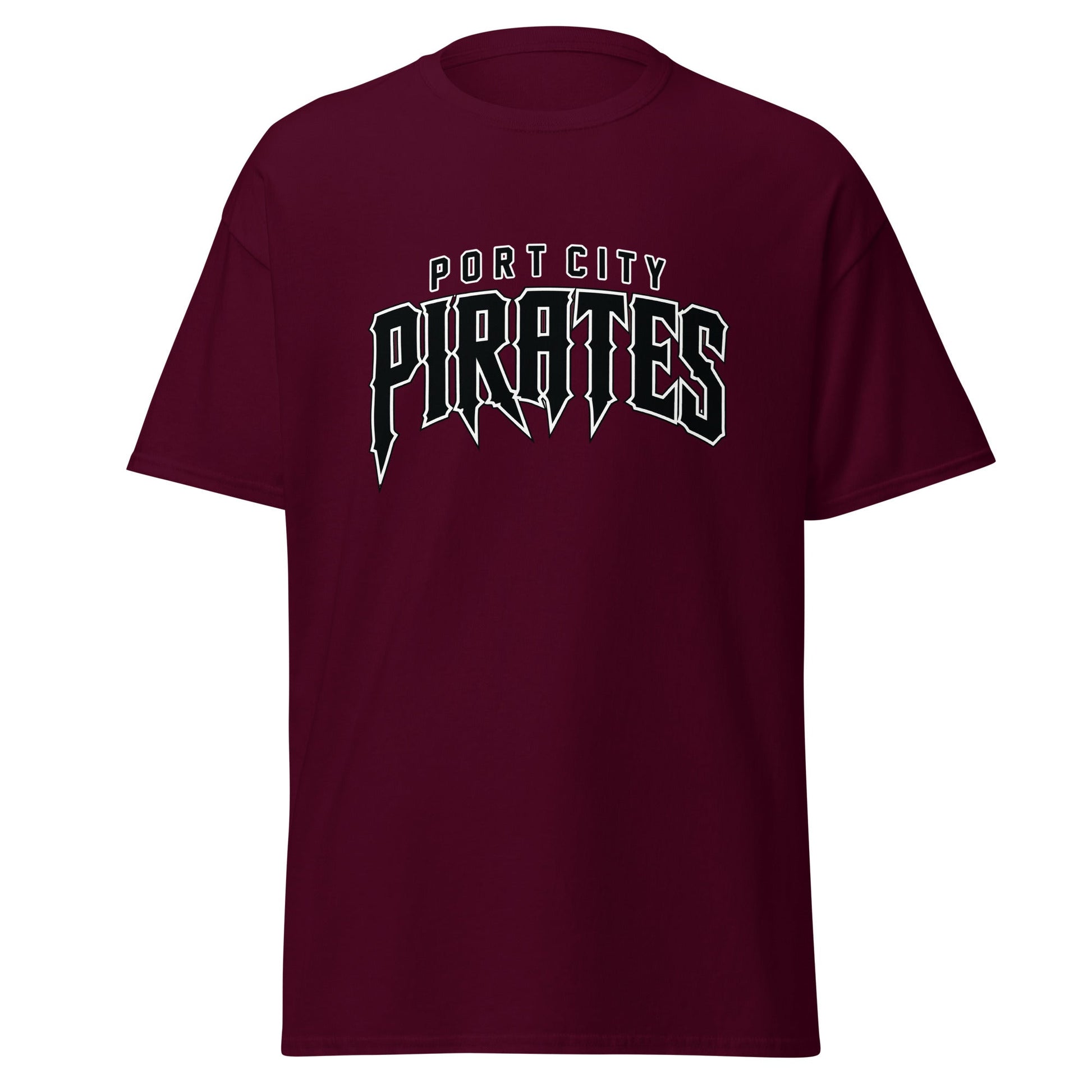 Classic | T-Shirt | Port City Pirates | Script Logo