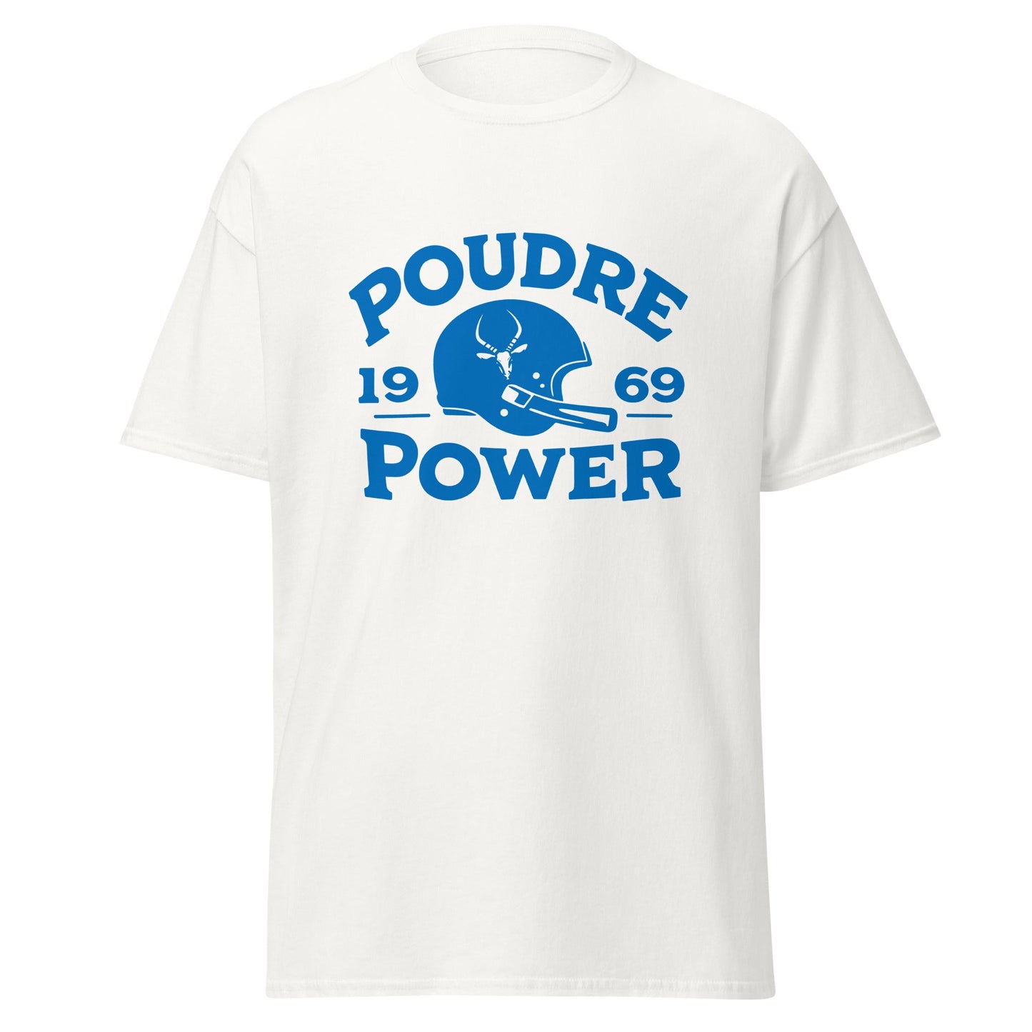 Classic | T-Shirt | Poudre Football | Crest Logo
