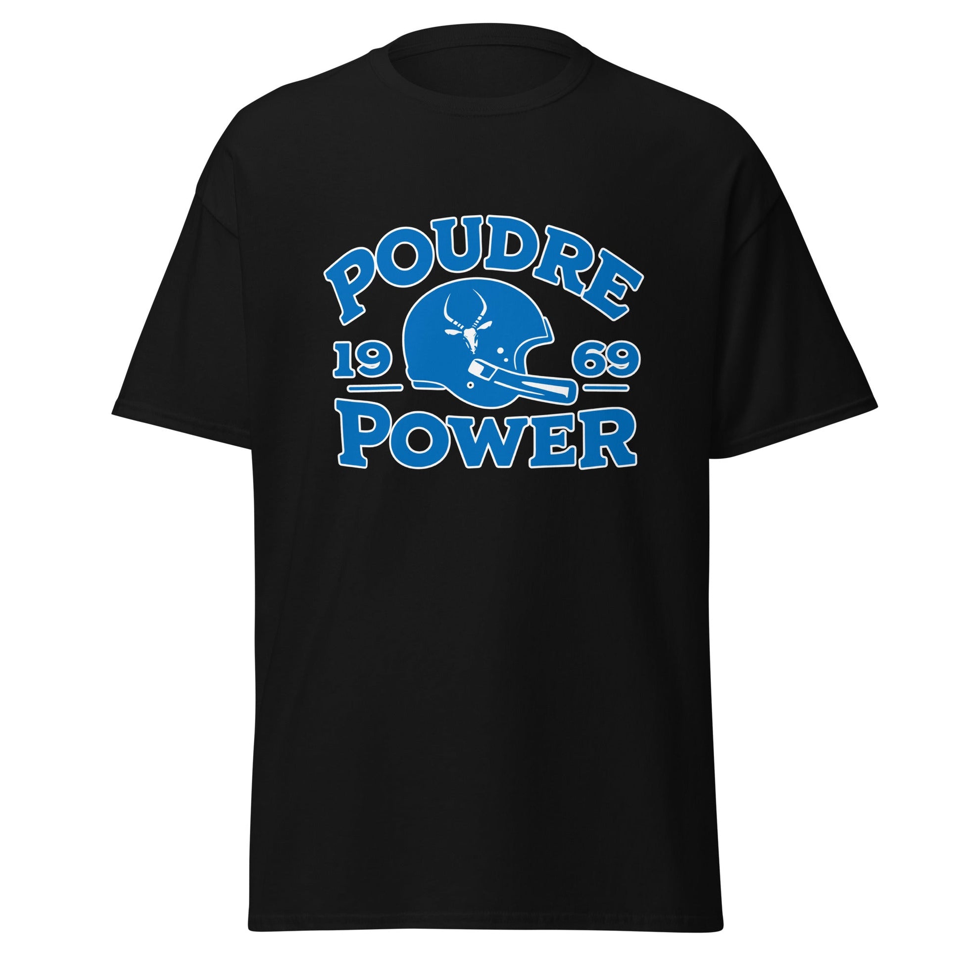 Classic | T-Shirt | Poudre Football | Crest Logo