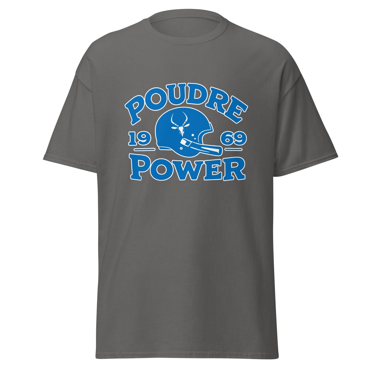 Classic | T-Shirt | Poudre Football | Crest Logo