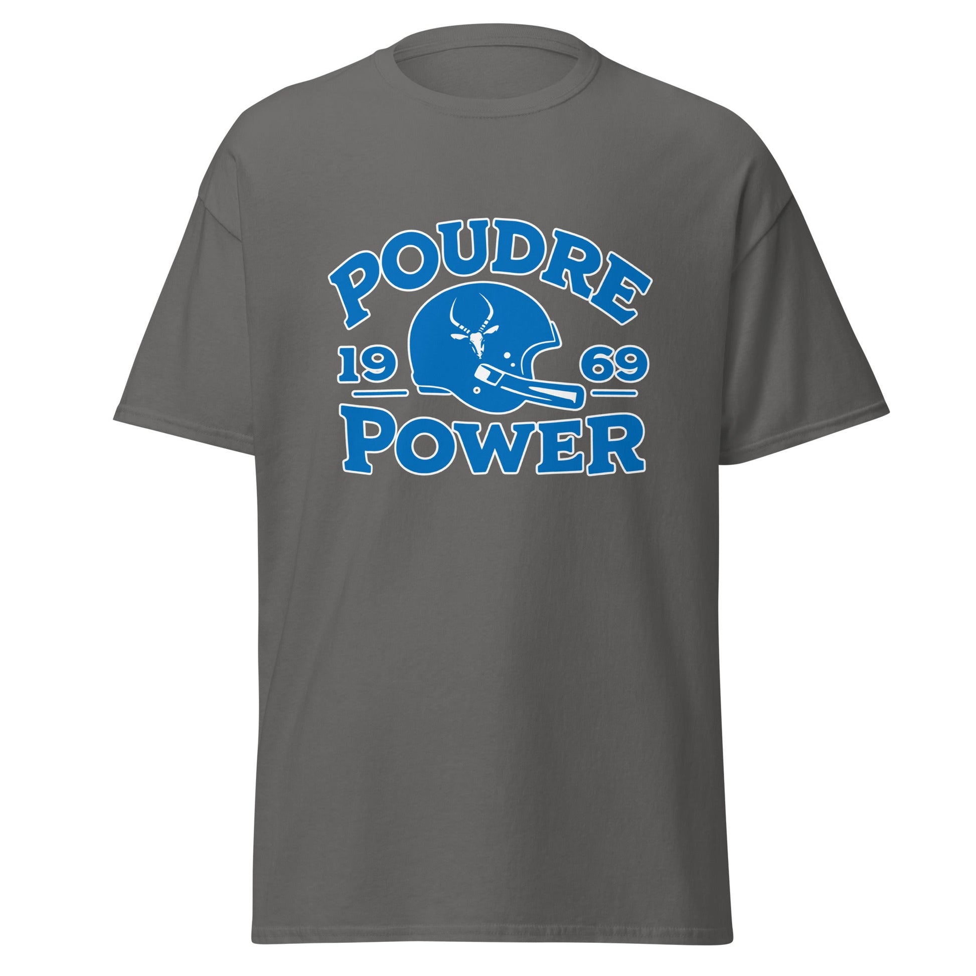 Classic | T-Shirt | Poudre Football | Crest Logo