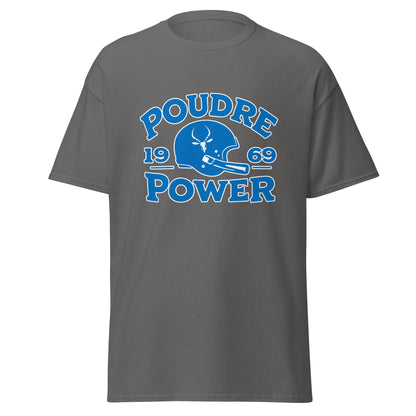 Classic | T-Shirt | Poudre Football | Crest Logo