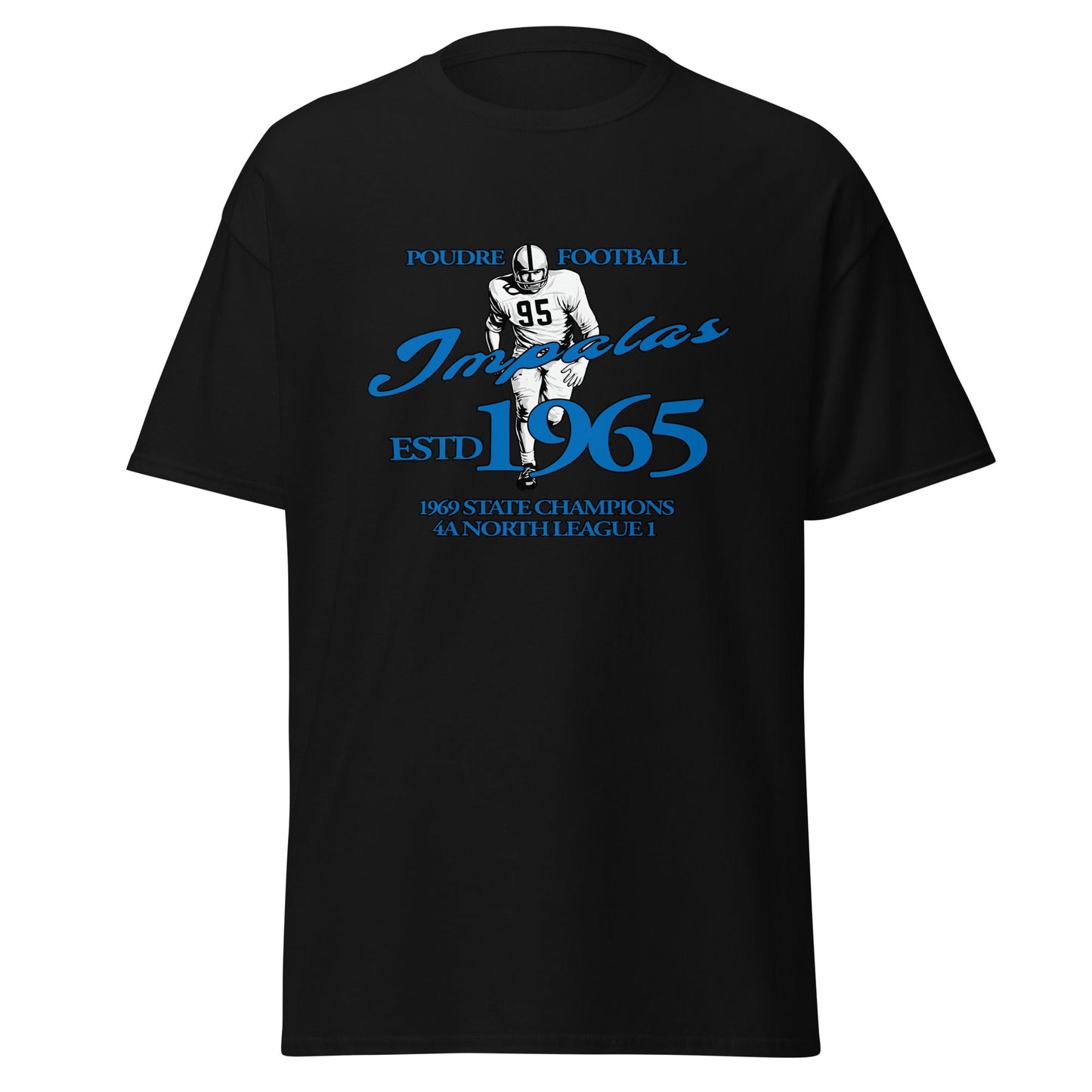 Classic | T-Shirt | Poudre Football | Dynasty Athletics Logo