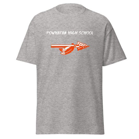 Classic | T-Shirt | Powhatan lacrosse | Arrowhead Logo