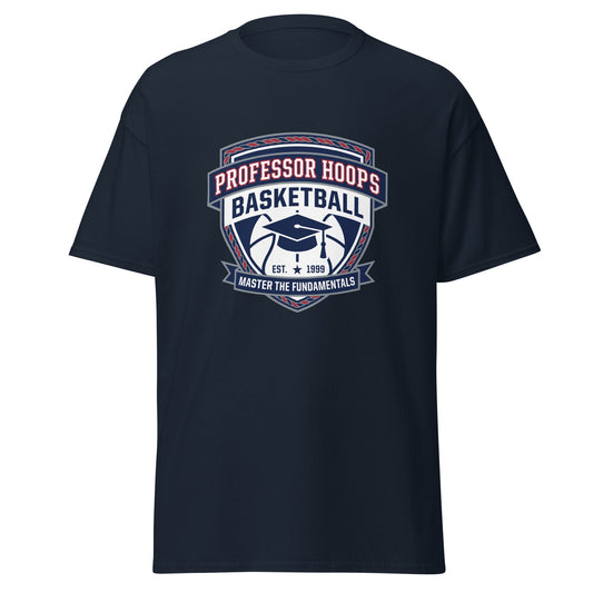 Classic | T-Shirt | Professor Hoops Basketball | Crest Logo