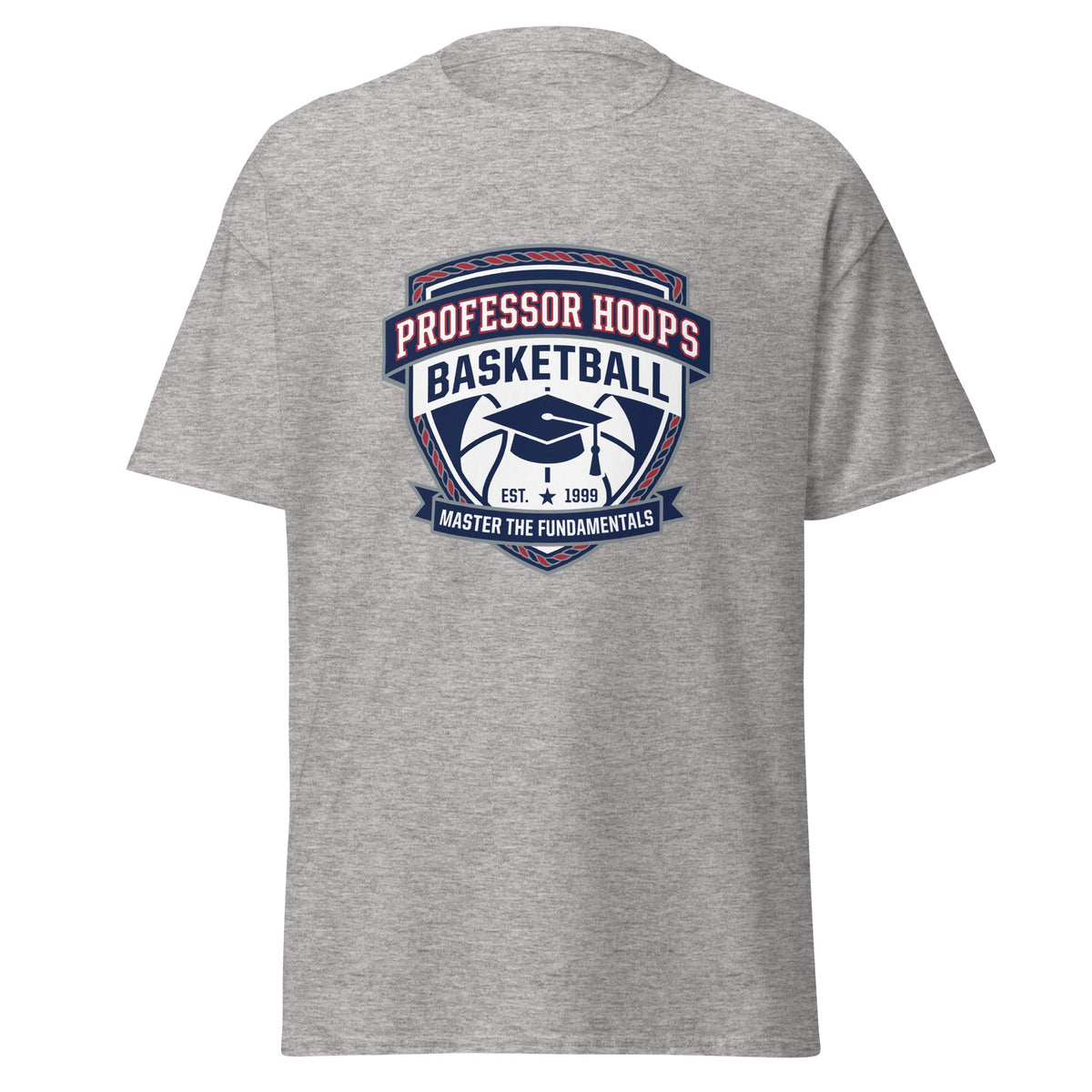 Classic | T-Shirt | Professor Hoops Basketball | Crest Logo