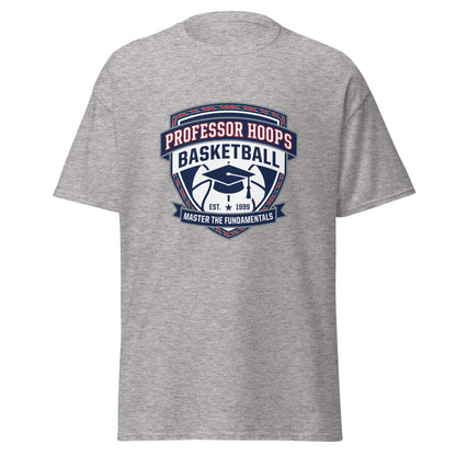 Classic | T-Shirt | Professor Hoops Basketball | Crest Logo