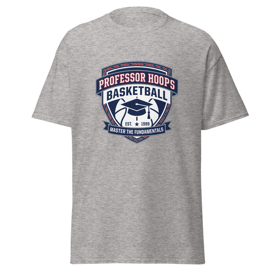 Classic | T-Shirt | Professor Hoops Basketball | Crest Logo