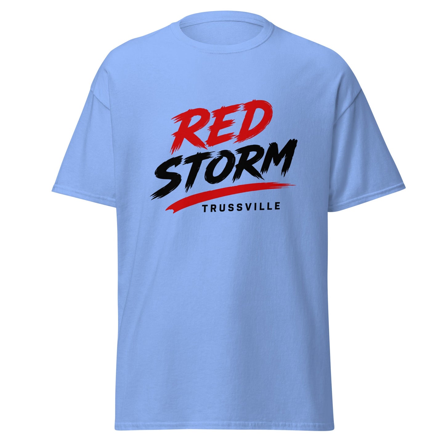 Classic | T-Shirt | Red Storm | Modern Script Logo