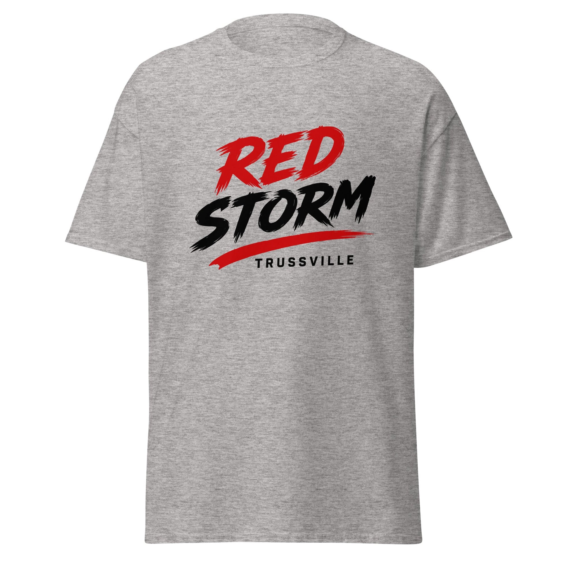 Classic | T-Shirt | Red Storm | Modern Script Logo