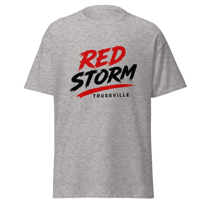 Classic | T-Shirt | Red Storm | Modern Script Logo