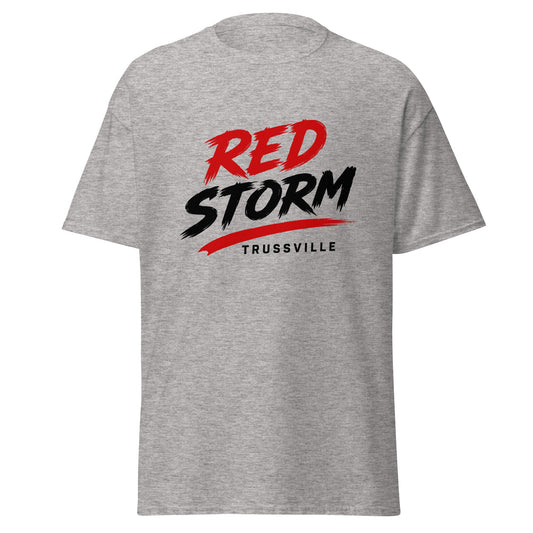 Classic | T-Shirt | Red Storm | Modern Script Logo