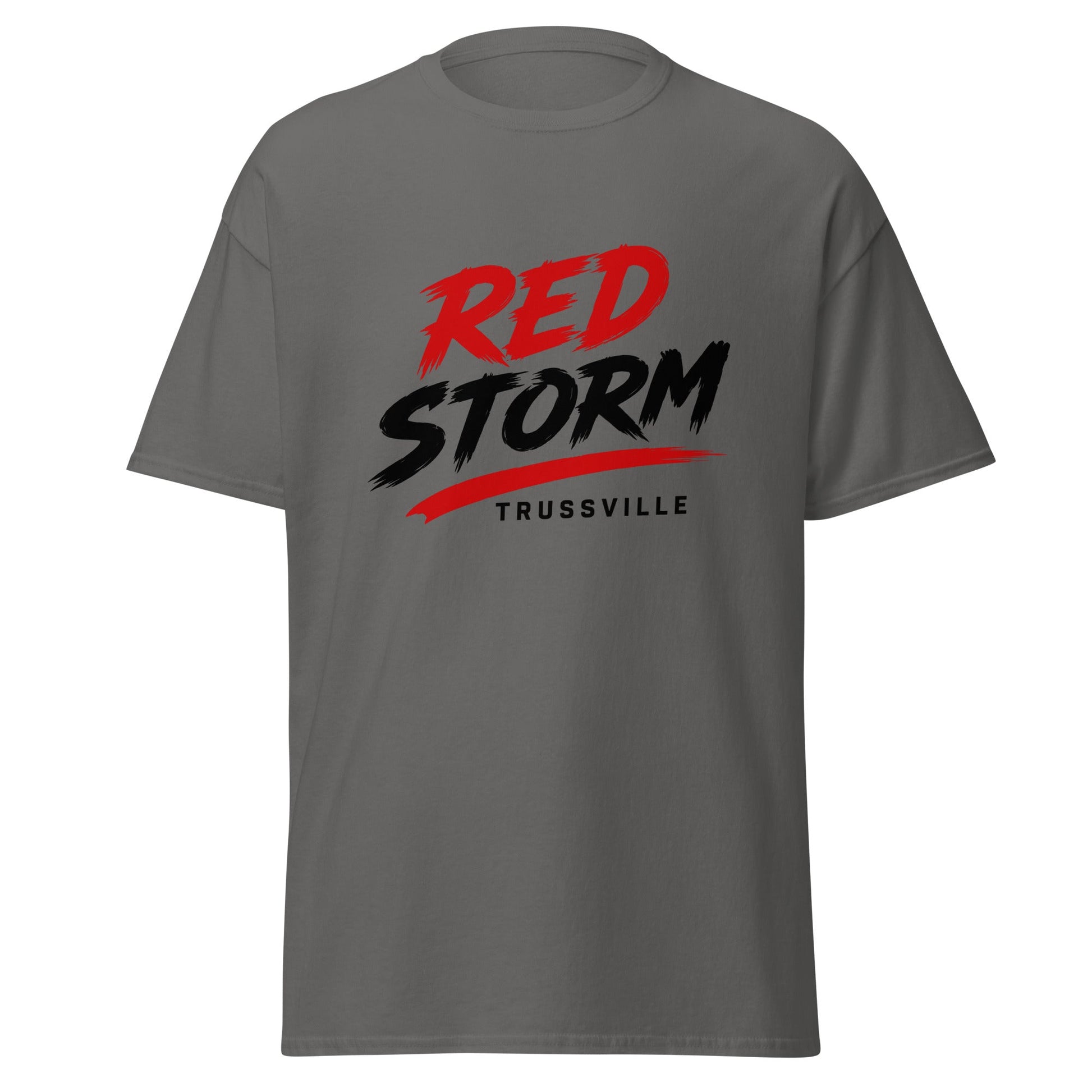 Classic | T-Shirt | Red Storm | Modern Script Logo