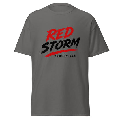 Classic | T-Shirt | Red Storm | Modern Script Logo
