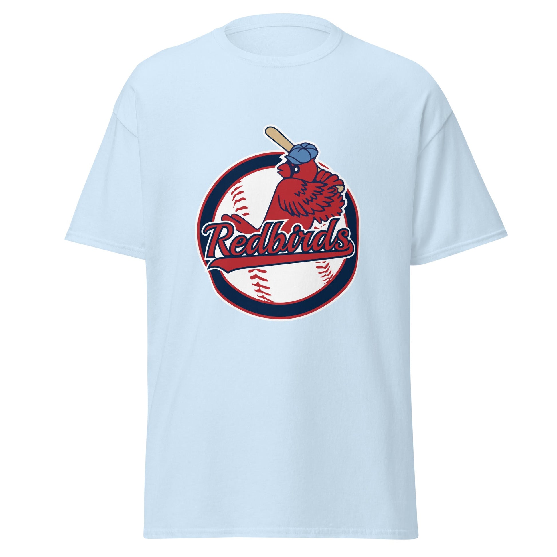 Classic | T-Shirt | Redbirds | Vintage Badge Logo