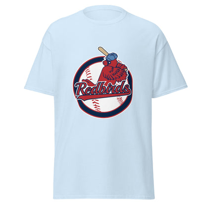 Classic | T-Shirt | Redbirds | Vintage Badge Logo