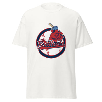Classic | T-Shirt | Redbirds | Vintage Badge Logo