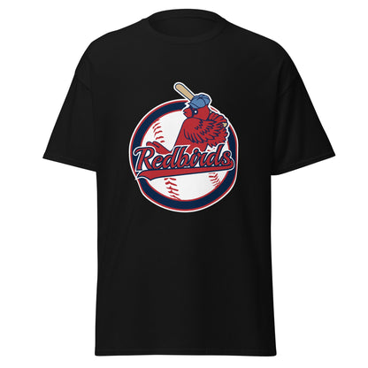 Classic | T-Shirt | Redbirds | Vintage Badge Logo