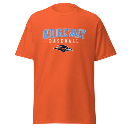 Classic | T-Shirt | Ridgeway High School Baseball | Athletics Logo