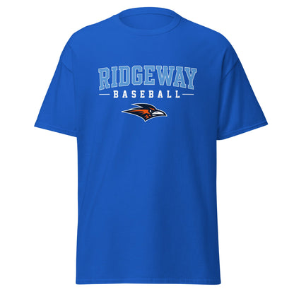 Classic | T-Shirt | Ridgeway High School Baseball | Athletics Logo