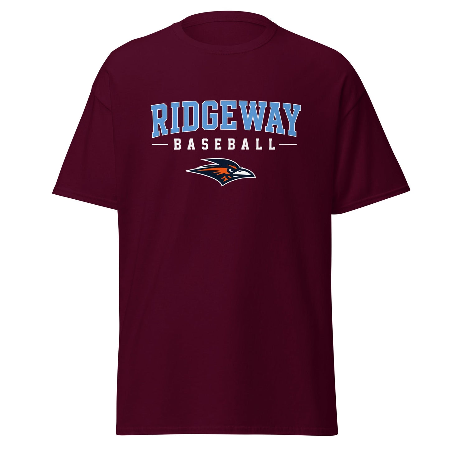 Classic | T-Shirt | Ridgeway High School Baseball | Athletics Logo