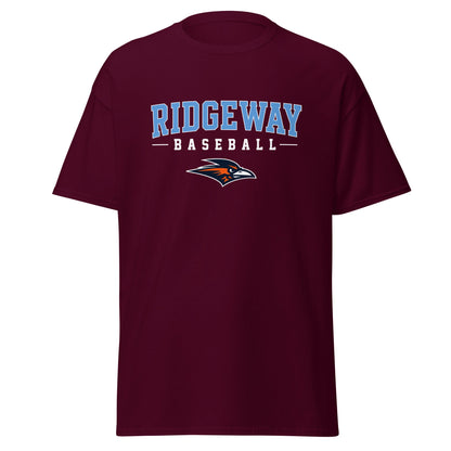 Classic | T-Shirt | Ridgeway High School Baseball | Athletics Logo
