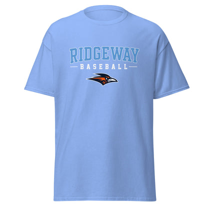 Classic | T-Shirt | Ridgeway High School Baseball | Athletics Logo