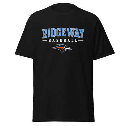 Classic | T-Shirt | Ridgeway High School Baseball | Athletics Logo