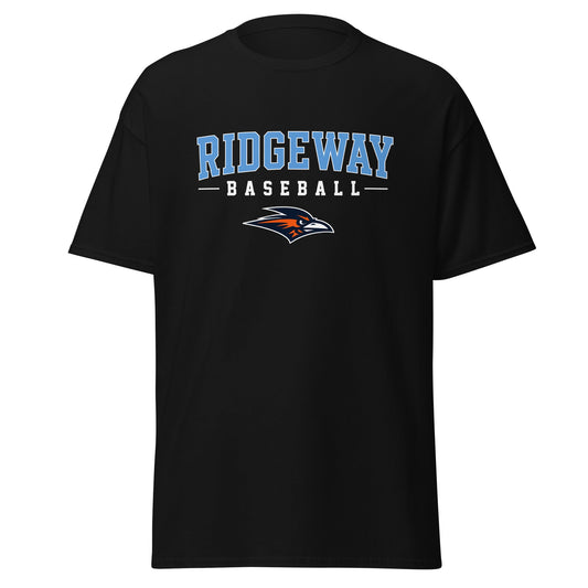 Classic | T-Shirt | Ridgeway High School Baseball | Athletics Logo