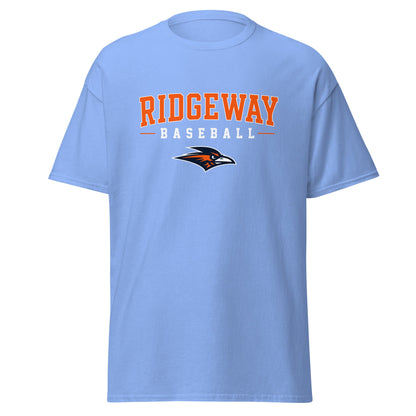 Classic | T-Shirt | Ridgeway High School Baseball | Emblem Logo