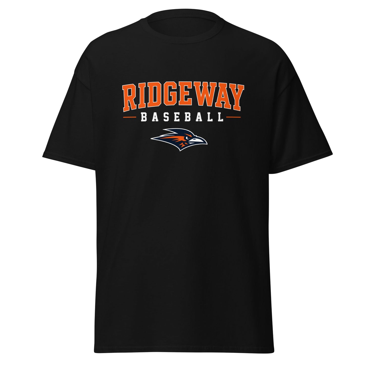 Classic | T-Shirt | Ridgeway High School Baseball | Emblem Logo
