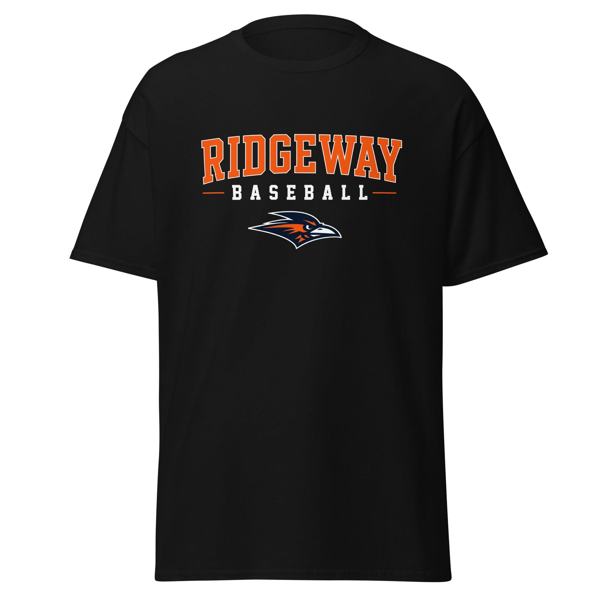 Classic | T-Shirt | Ridgeway High School Baseball | Emblem Logo