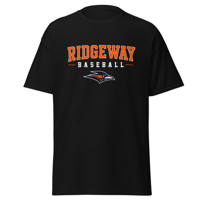 Classic | T-Shirt | Ridgeway High School Baseball | Emblem Logo