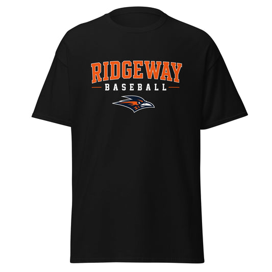 Classic | T-Shirt | Ridgeway High School Baseball | Emblem Logo