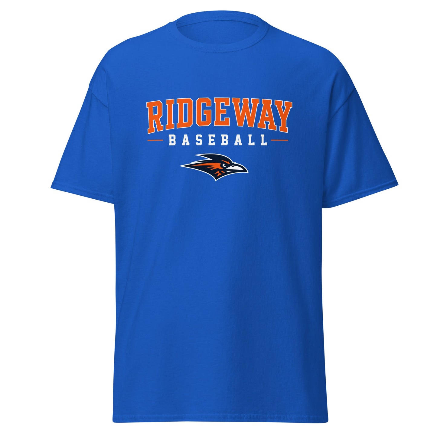 Classic | T-Shirt | Ridgeway High School Baseball | Emblem Logo