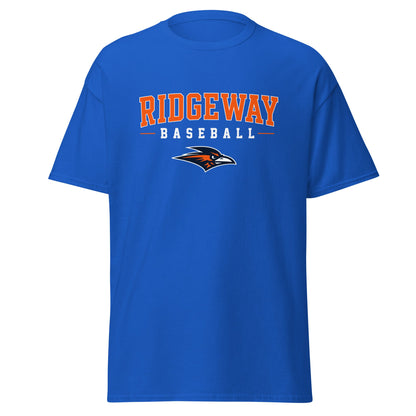 Classic | T-Shirt | Ridgeway High School Baseball | Emblem Logo
