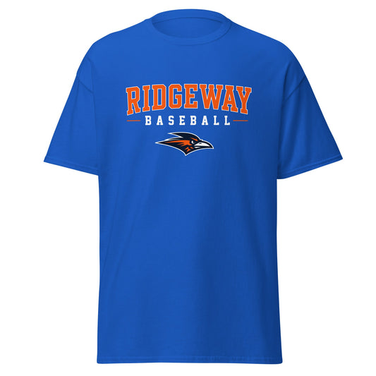 Classic | T-Shirt | Ridgeway High School Baseball | Emblem Logo