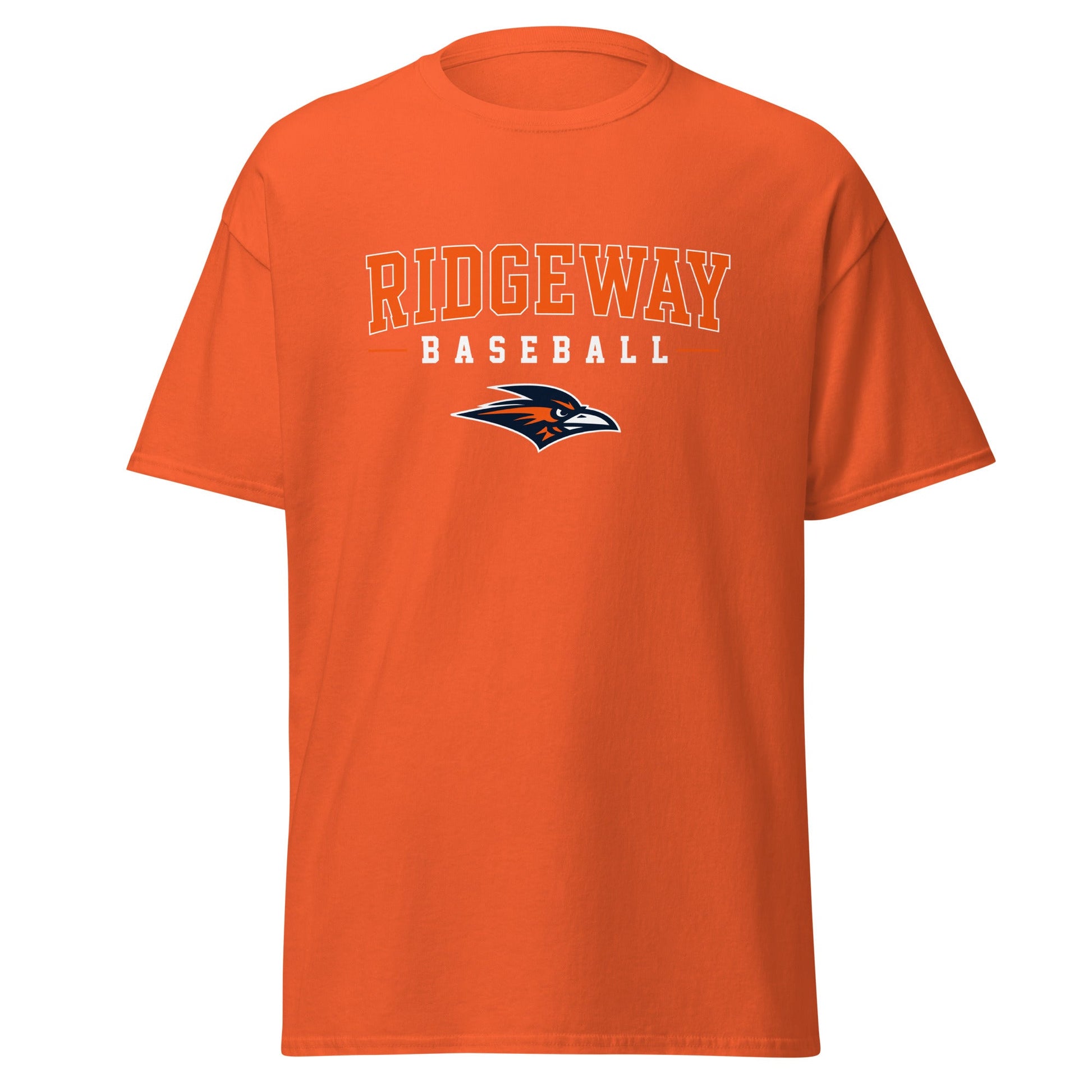 Classic | T-Shirt | Ridgeway High School Baseball | Emblem Logo