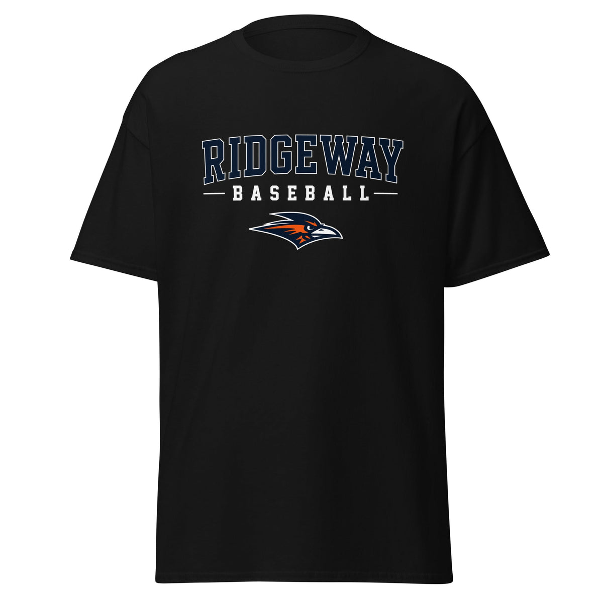 Classic | T-Shirt | Ridgeway High School Baseball | Modern Script Logo