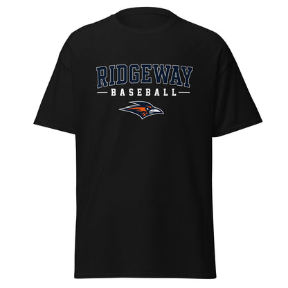 Classic | T-Shirt | Ridgeway High School Baseball | Modern Script Logo