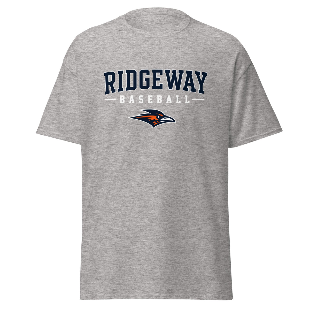 Classic | T-Shirt | Ridgeway High School Baseball | Modern Script Logo