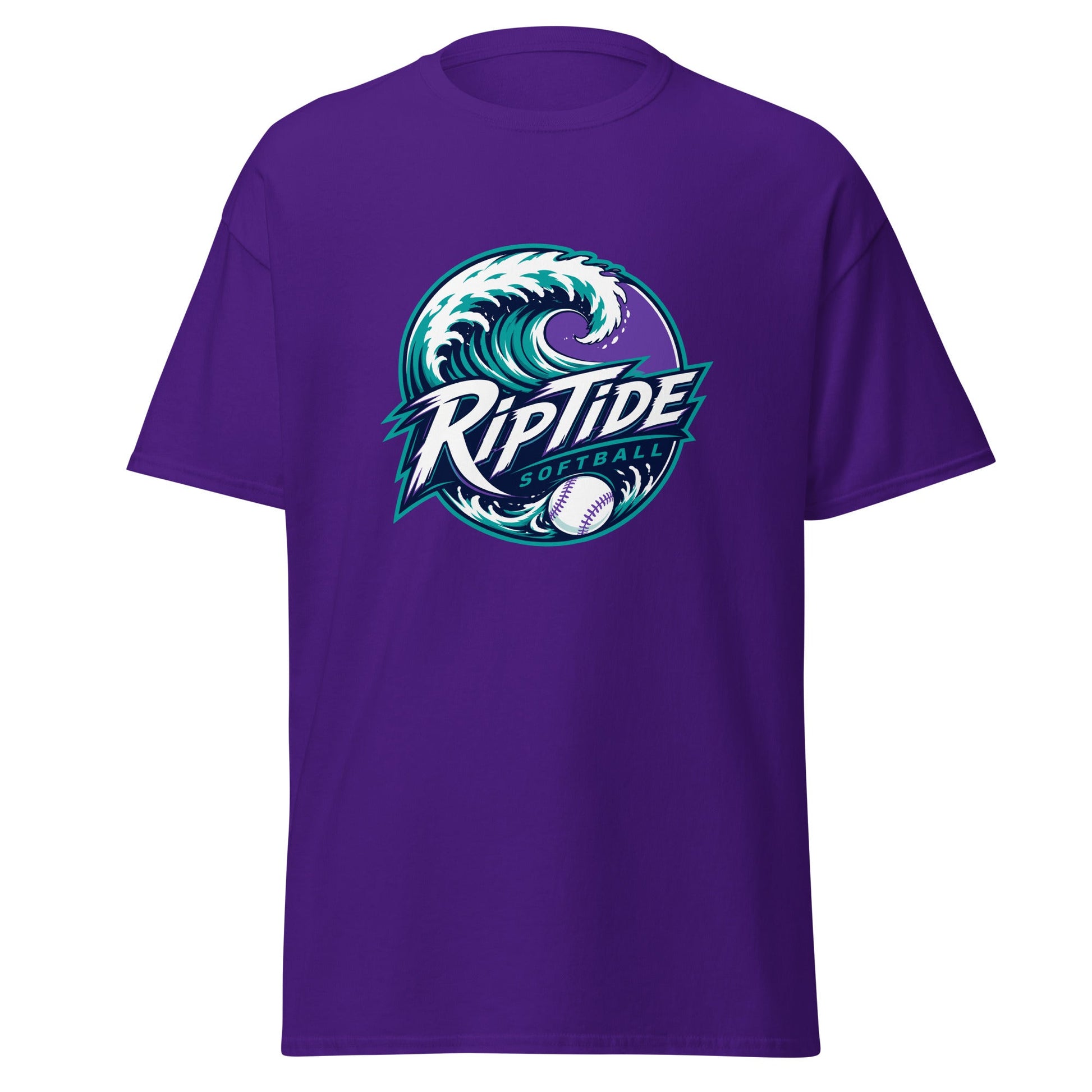 Classic | T-Shirt | RipTide Softball | Emblem Logo